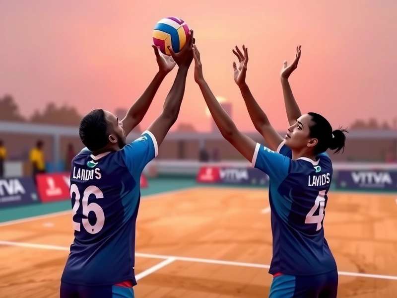 Delhi Volley Champions Gameplay